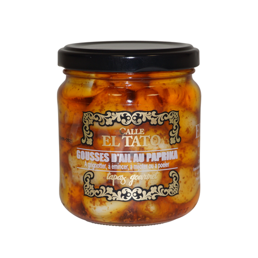 EL TATO Soft Marinated Garlic in Chilli Oil
