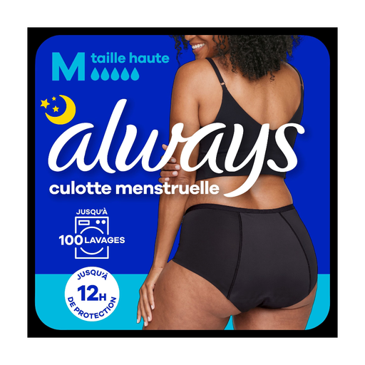 Always High Waist Menstrual Panties Size M