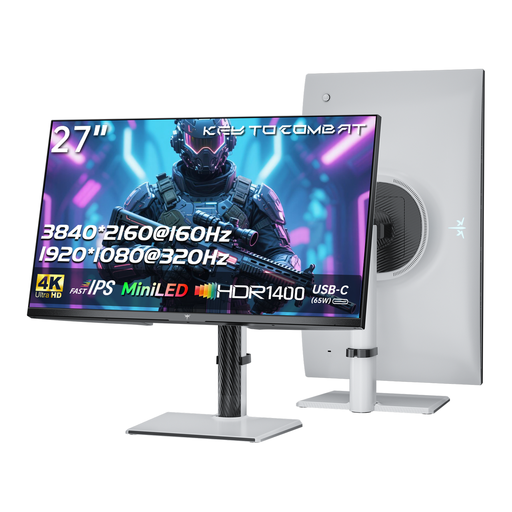 KTC 27 Inch 4K MiniLED Gaming Monitor, M27P6