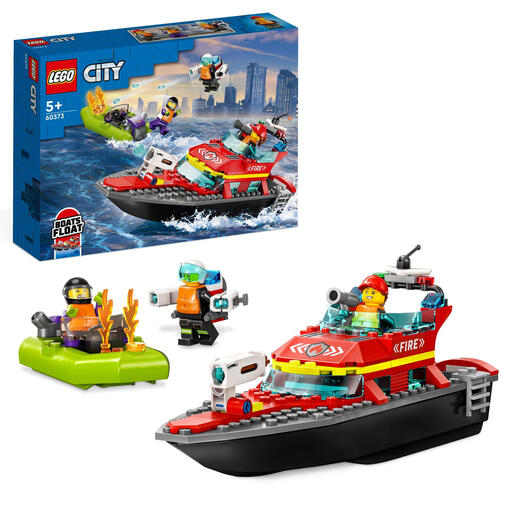 LEGO City 60373 Fire Rescue Boat