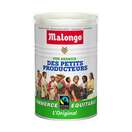 MALONG Petit Producteur Fairtrade 公平贸易咖啡粉，250 g 罐装