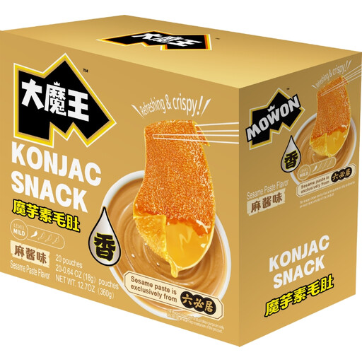 Yanjin Puzi Great Devil Konjac Shreds 360g (Sesame paste flavour)