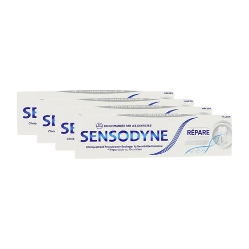 Sensodyne Repair & Protect Whitening toothpaste 4 x 75 ml