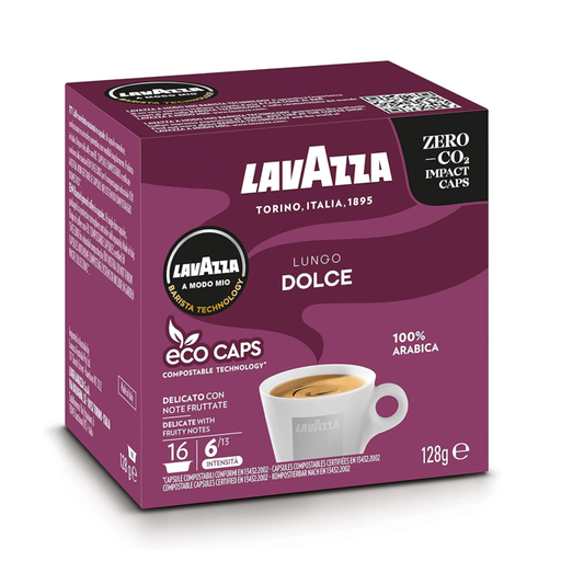 Lavazza A Modo Mio Lungo Dolce 咖啡胶囊，16 颗装