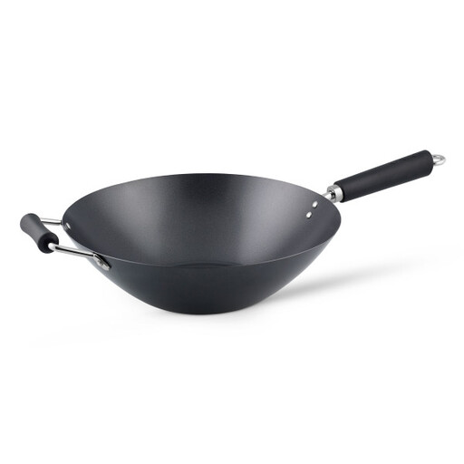 Ken Hom Excellence Carbon Steel Wok, 35cm