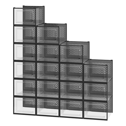 Ochama Set of 18 Stackable Sneaker Organizers