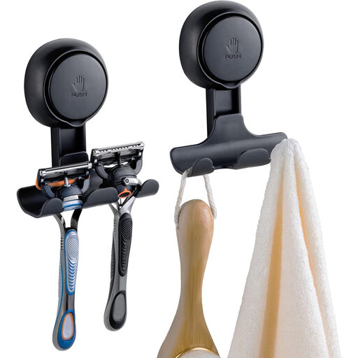 TAILI Suction Cup Razor Holder for Shower 2 Pack