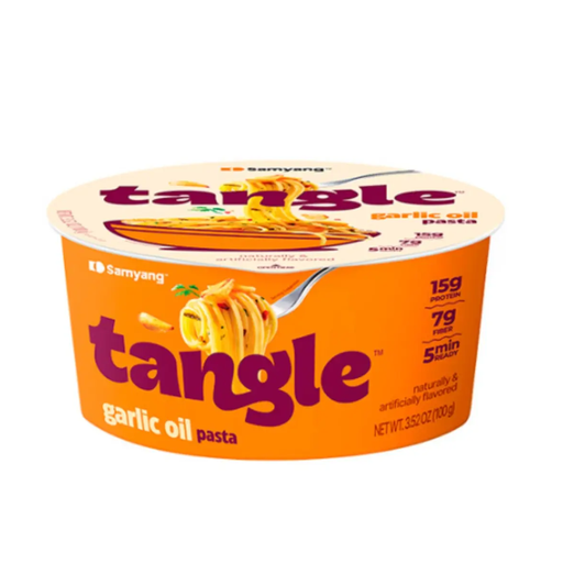 Samyang Tangle Garlic Oil Protein Pasta Big Bowl 100g
