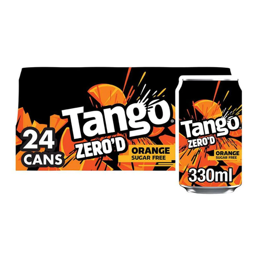 Tango Orange Zero’d 24 × 330ml pack