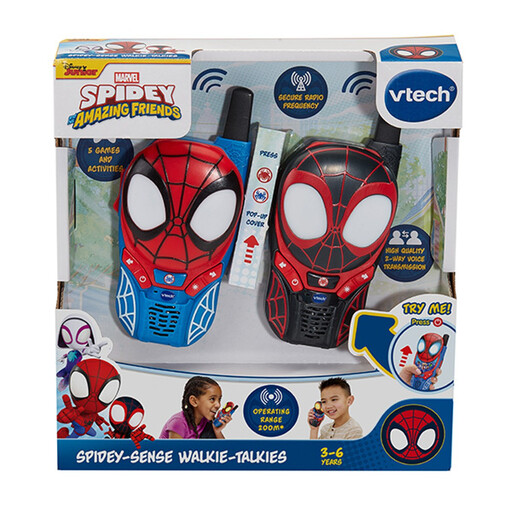 VTech Spidey and His Amazing Friends Spidey-Sense Walkie-Talkies