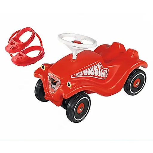 Big 800056106 Bobby car set with whisper wheels and shoe protectors
