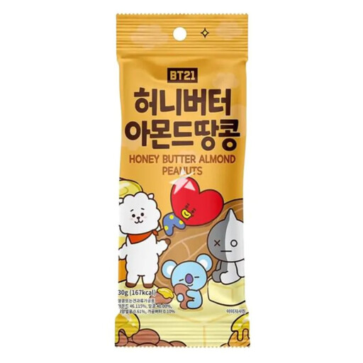 BT21 Honey Butter Almond 30g