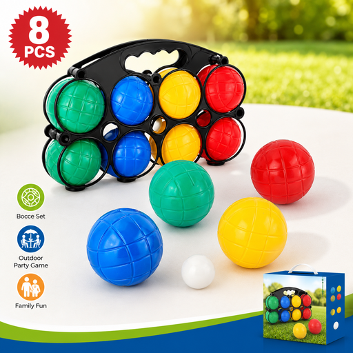 8-Piece Outdoor Boules Set