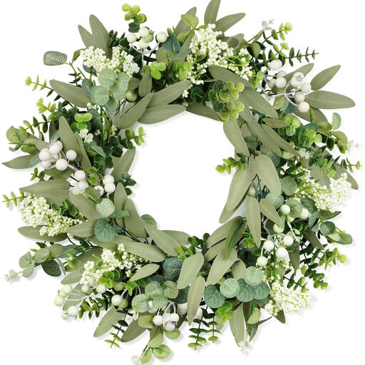 DDHS 18inch eucalyptus wreath-1pcs