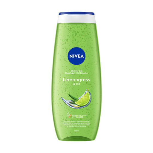 NIVEA Lemongrass & Oil Shower Gel with Vitamin C & Vitamin E 500ml