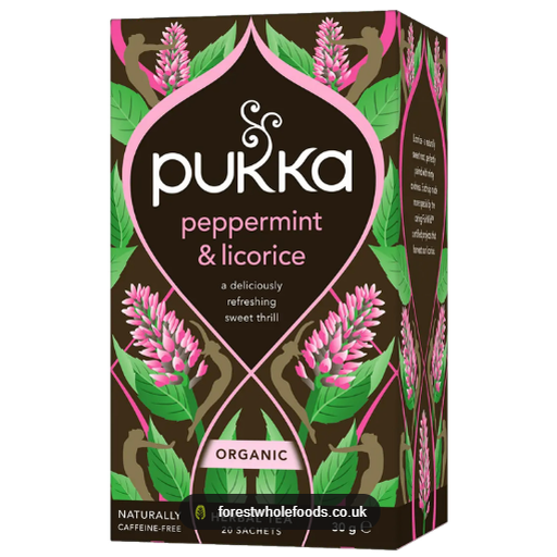 PUKKA Peppermint & Licorice, box of 20 tea bags