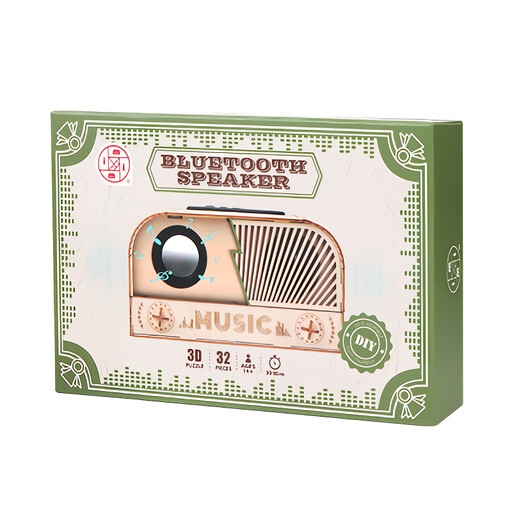 MIMI educational DIY wooden Bluetooth speaker model