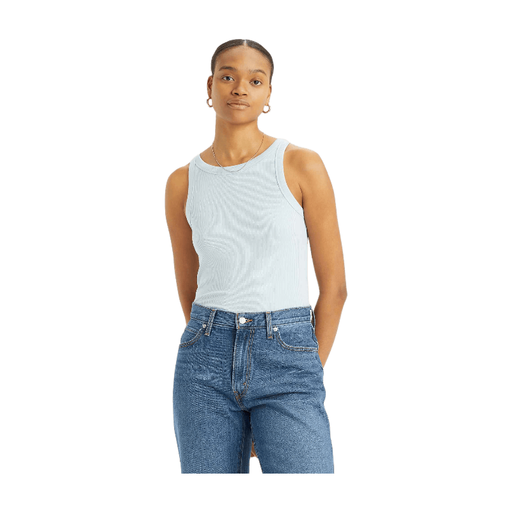 LEVI'S Women's Tank Top Kentucky Blue Levi's Jeans Collection L