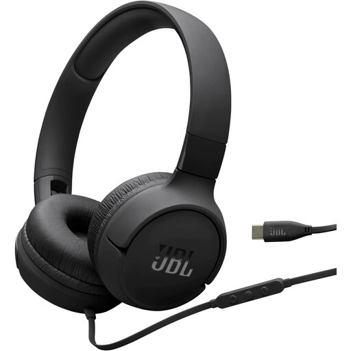 JBL Tune520C USB-C, On-Ear Wired Headphones