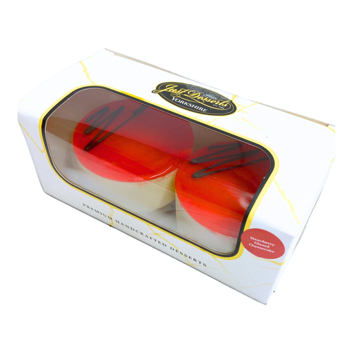Just Desserts Strawberry Cheesecake Twin Pack