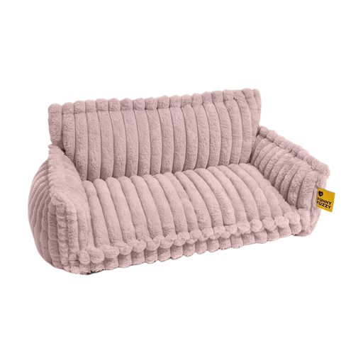 FunnyFuzzy Large Washable Fluffy Orthopedic Soft Dog Sofa Bed