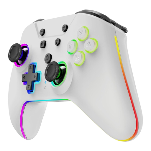 Armor3 NuRival Wireless Hall EFFECT Stick Game Controller For Nintendo Switch (White)