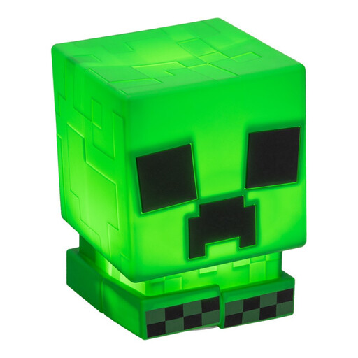 Minecraft Creeper SquishyGlo Rechargeable Silicone Light
