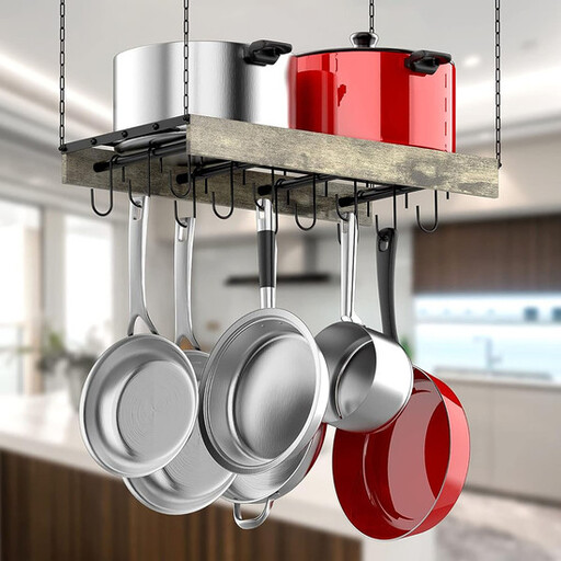 SRD Kitchen Floating Island Shelf