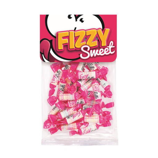 Fizzy Rolls Tangy Candy Tablets 110g Bag