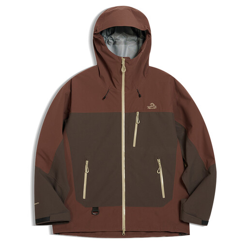 PELLIOT Hard shell jacket Brown M Unisex