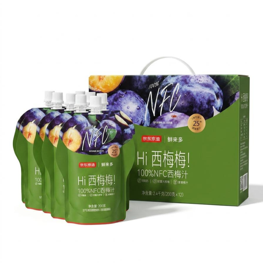 J.ZAO 100% NFC Prune Juice 200g x 12