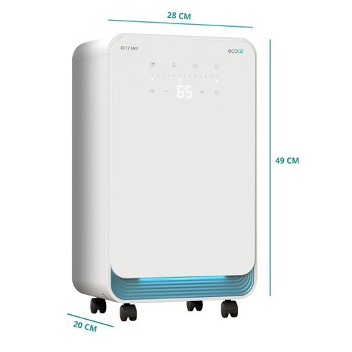 EcoAir DC12 MK3 Compressor Dehumidifier