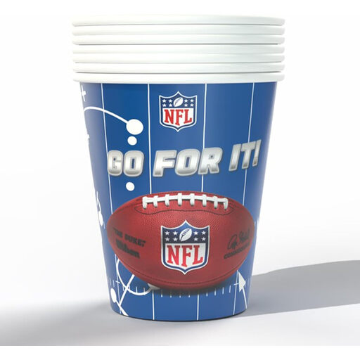 Party Factory NFL Paper Cups, Blue