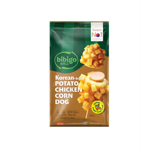 Bibigo Chicken Potato Corn Dog 100g x 2