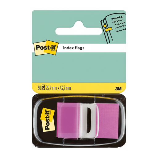 紫色的 Post-it 重点提示标签