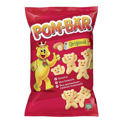Pom-Bär Original Salted potato snack, 75 g