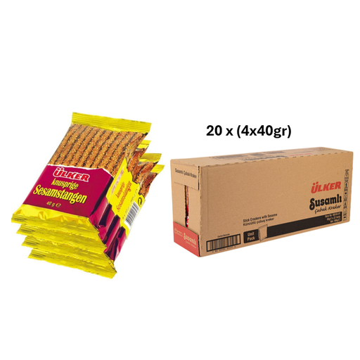 Ulker Susamli Cubuk Kraker (SESAME SEED CRACKER STICKS)