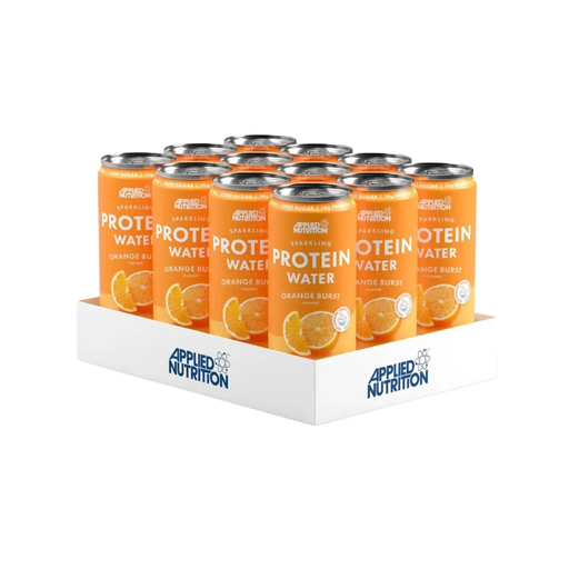 Applied Nutrition Sparkling Protein Nutrition Drink, Orange Burst Flavour, 12 x 330 ml