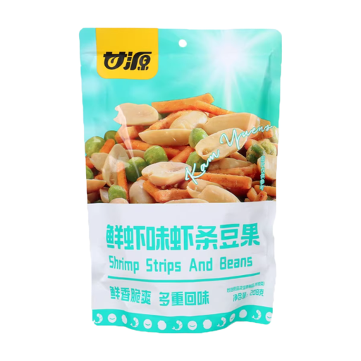 Ganyuan Artificial Fresh Shrimp Flavor Shrimp Strips & Peanuts