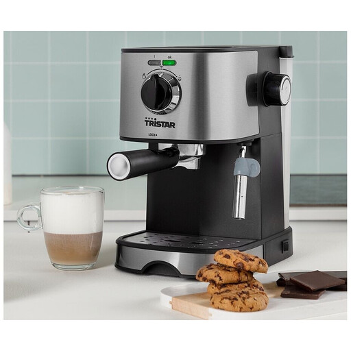 Tristar Pump Espresso Machine with Milk Frother, CM-2275BS