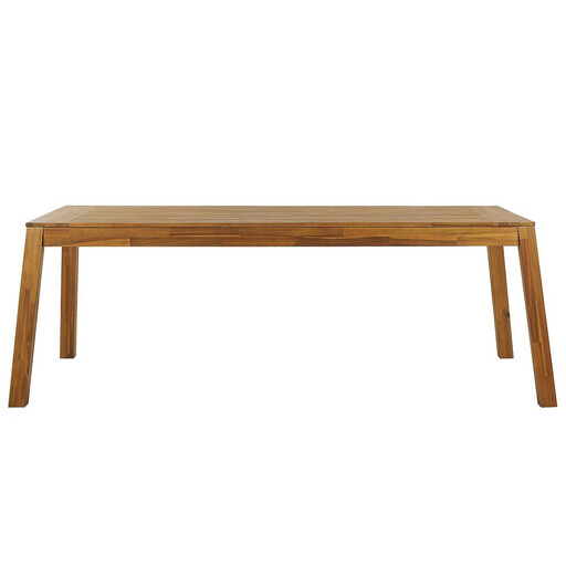 BelianiAcacia Garden Dining Table 210 x 90 cm Light Wood LIVORNO