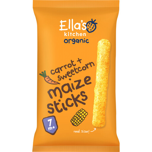 Ella's Kitchen Carrot Sweetcorn Sticks