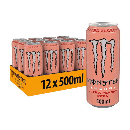 MONSTER ENERGY Ultra Peachy Zero 12x0.5L