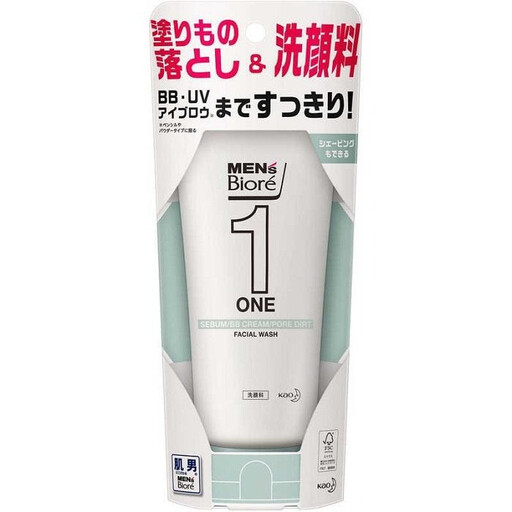 Biore Men’s ONE Makeup Remover & Face Wash Gel 200 g