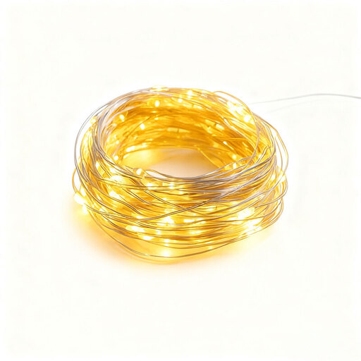 M.TK Copper Wire Lamp 8 Meter 50 LED