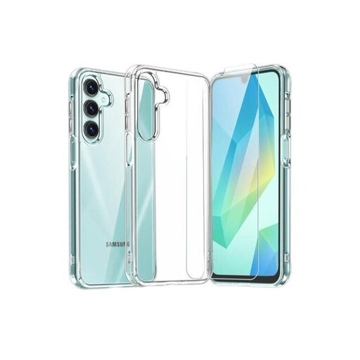 Pack Coque Transparente + Protection d'?cran en Verre Trempé 'Designed for Samsung', Galaxy A57 5G