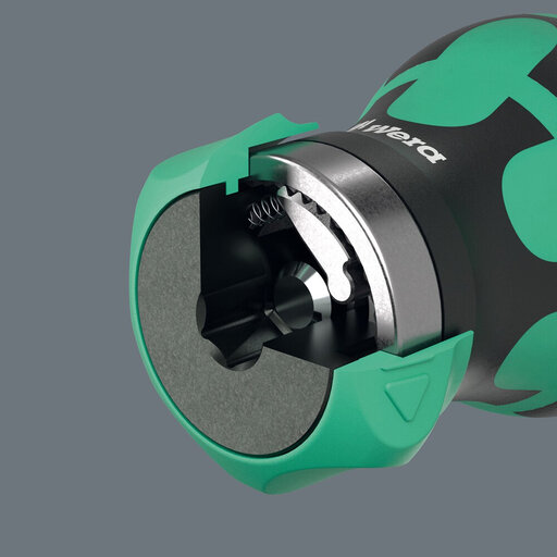 Wera Kraftform Kompakt Stubby Magazin RA 4 Bit Handle Set