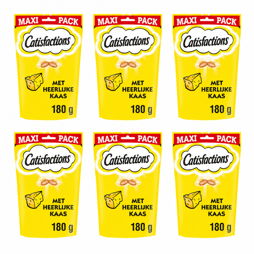 Catisfactions Cat snack cheese maxipack