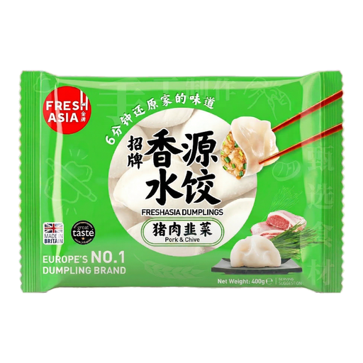 FRESHASIA Pork & Chives Dumpling 400g
