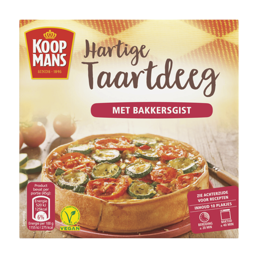 Koopman Dough For Savory Pie - 10 pcs